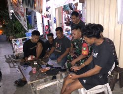 Koramil 05/Belakang Padang Gelar Nobar Piala Dunia, Perkuat Silaturahmi dan Kebersamaan Warga